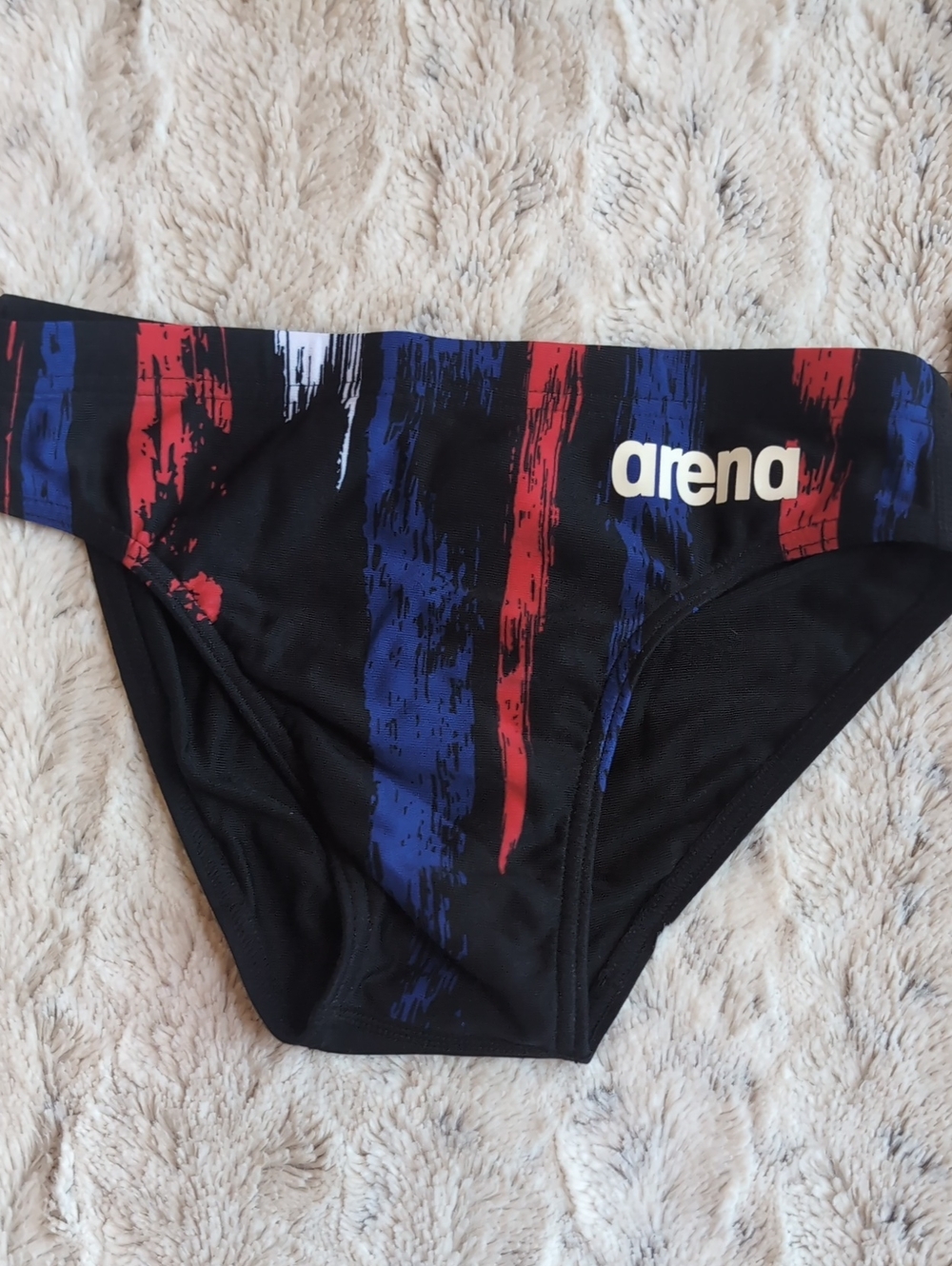 Arena Team Painted Stripes Swim Brief